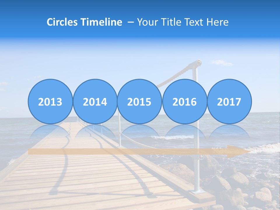 Bathing Jetty PowerPoint Template