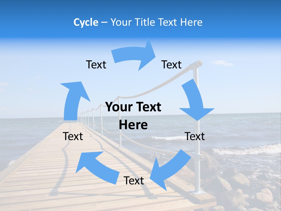 Bathing Jetty PowerPoint Template