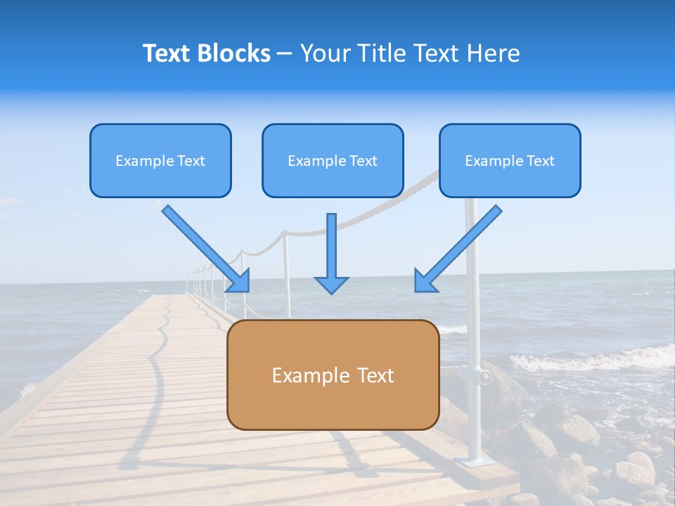 Bathing Jetty PowerPoint Template