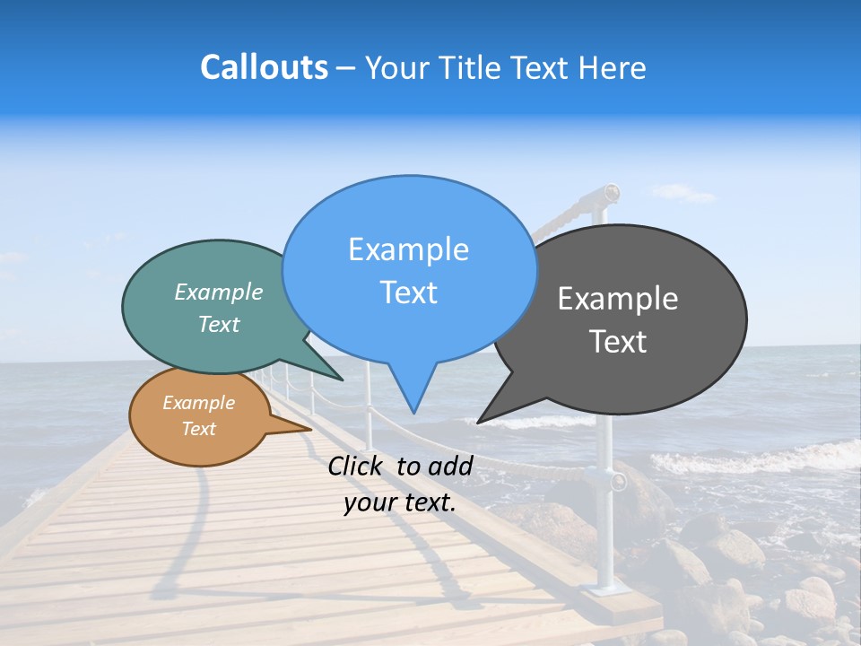 Bathing Jetty PowerPoint Template