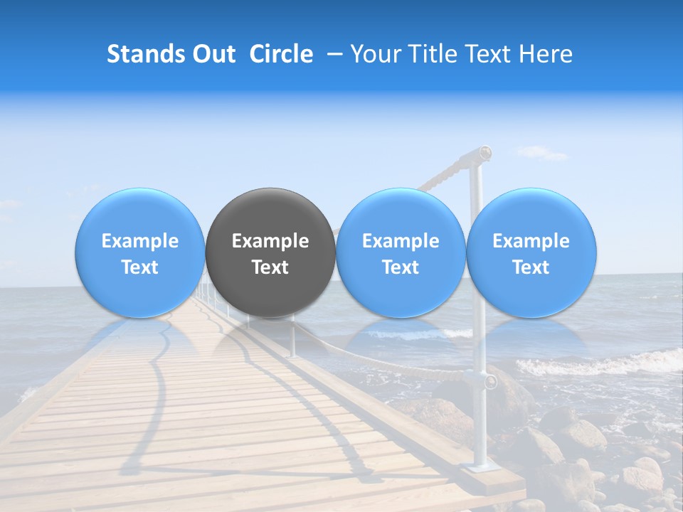 Bathing Jetty PowerPoint Template