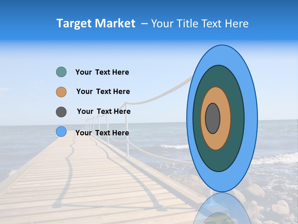 Bathing Jetty PowerPoint Template