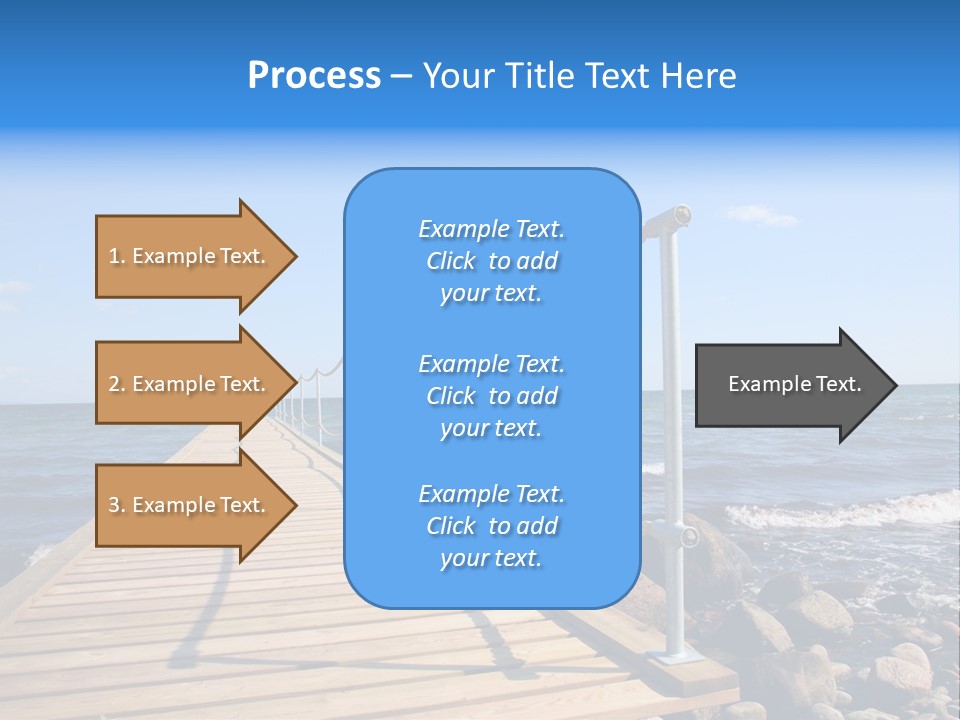 Bathing Jetty PowerPoint Template