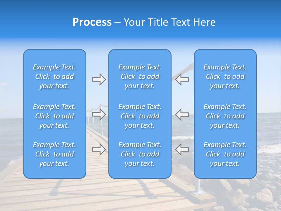 Bathing Jetty PowerPoint Template