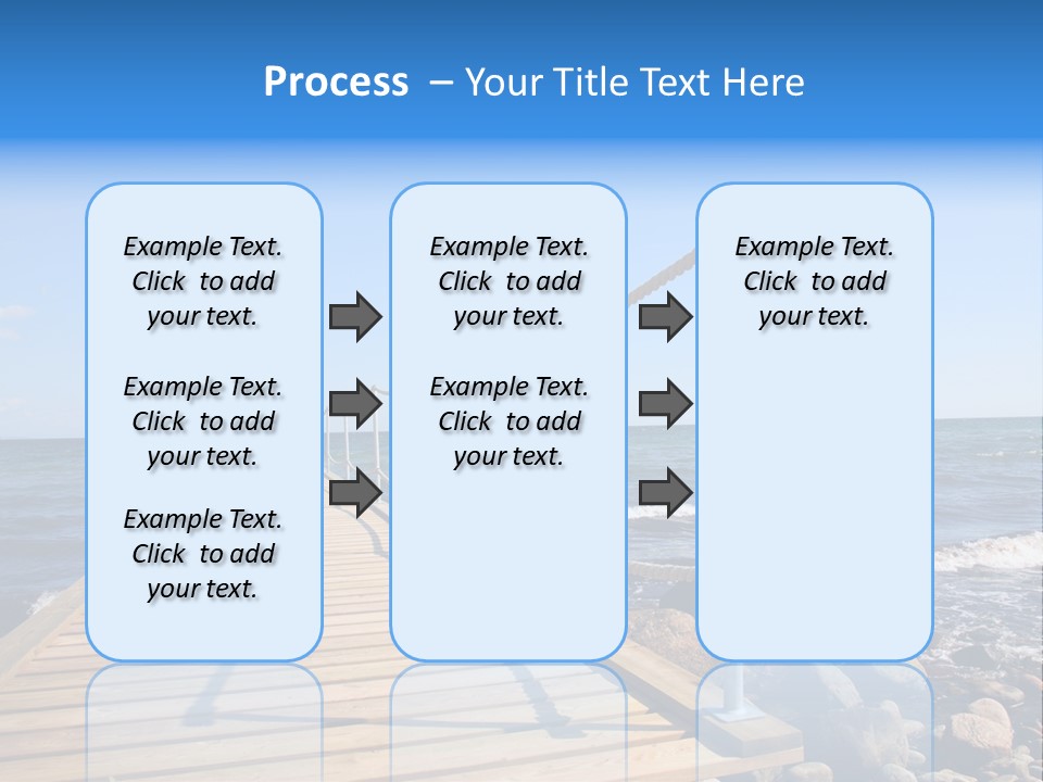 Bathing Jetty PowerPoint Template