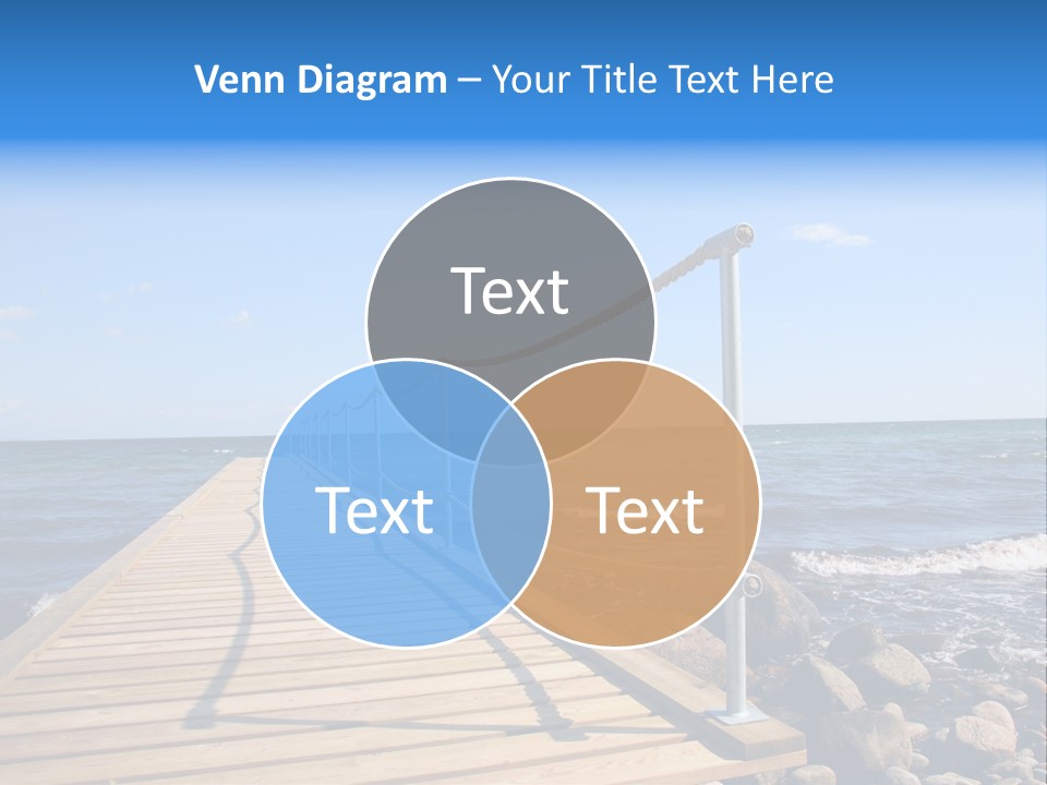 Bathing Jetty PowerPoint Template
