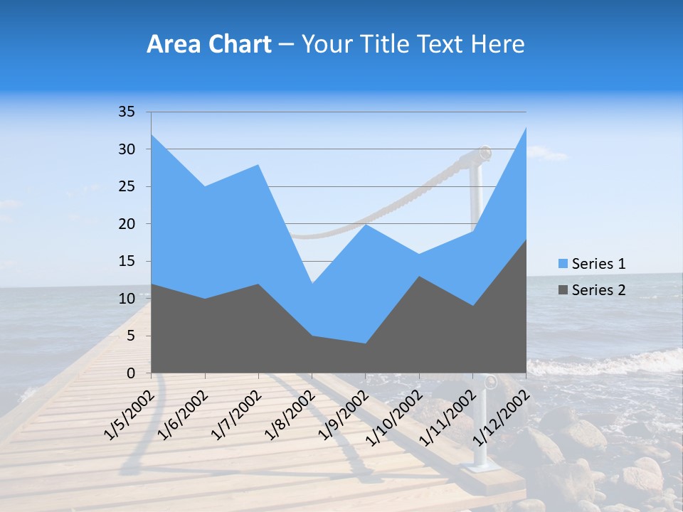 Bathing Jetty PowerPoint Template