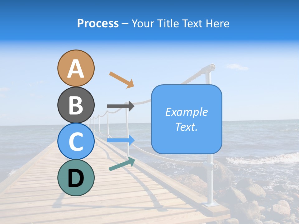 Bathing Jetty PowerPoint Template