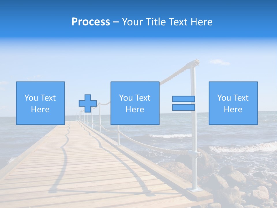 Bathing Jetty PowerPoint Template