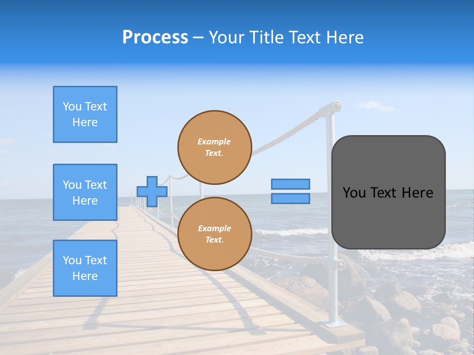 Bathing Jetty PowerPoint Template