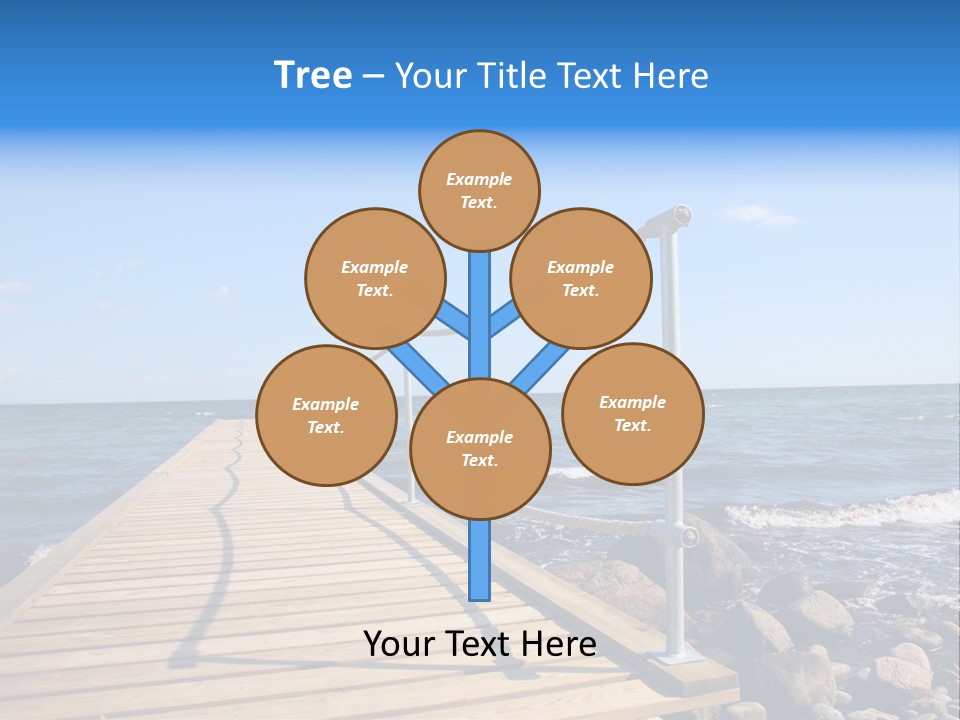 Bathing Jetty PowerPoint Template