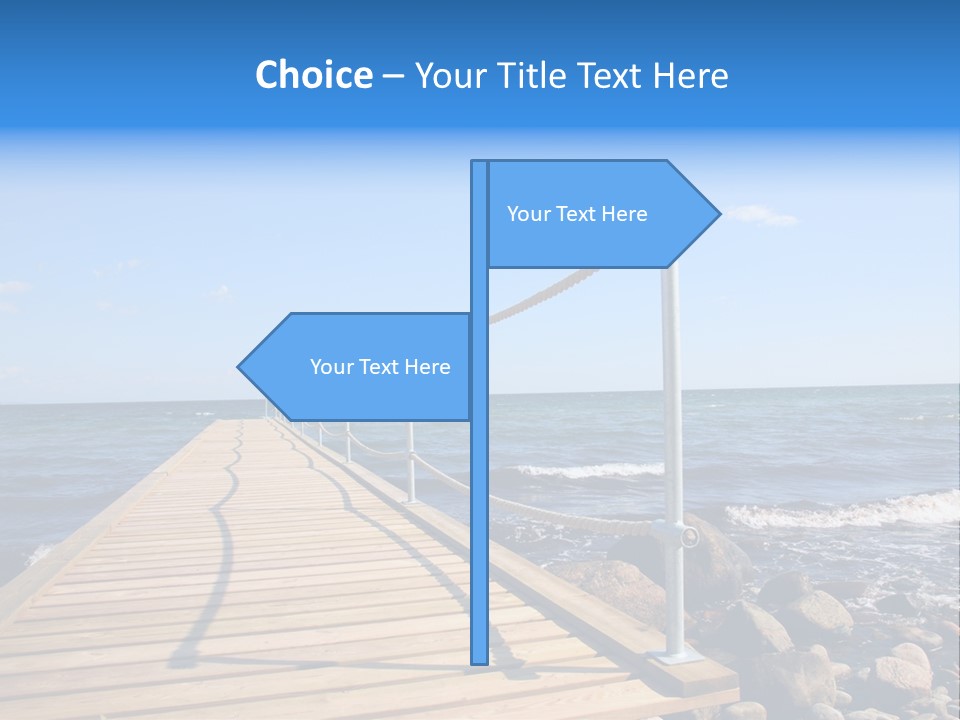 Bathing Jetty PowerPoint Template