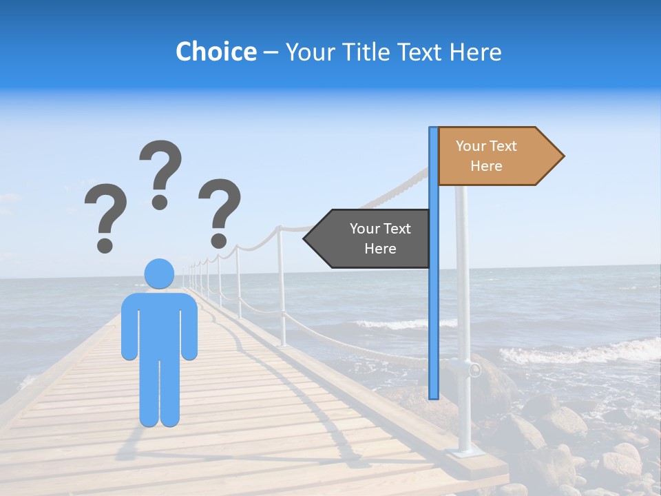 Bathing Jetty PowerPoint Template