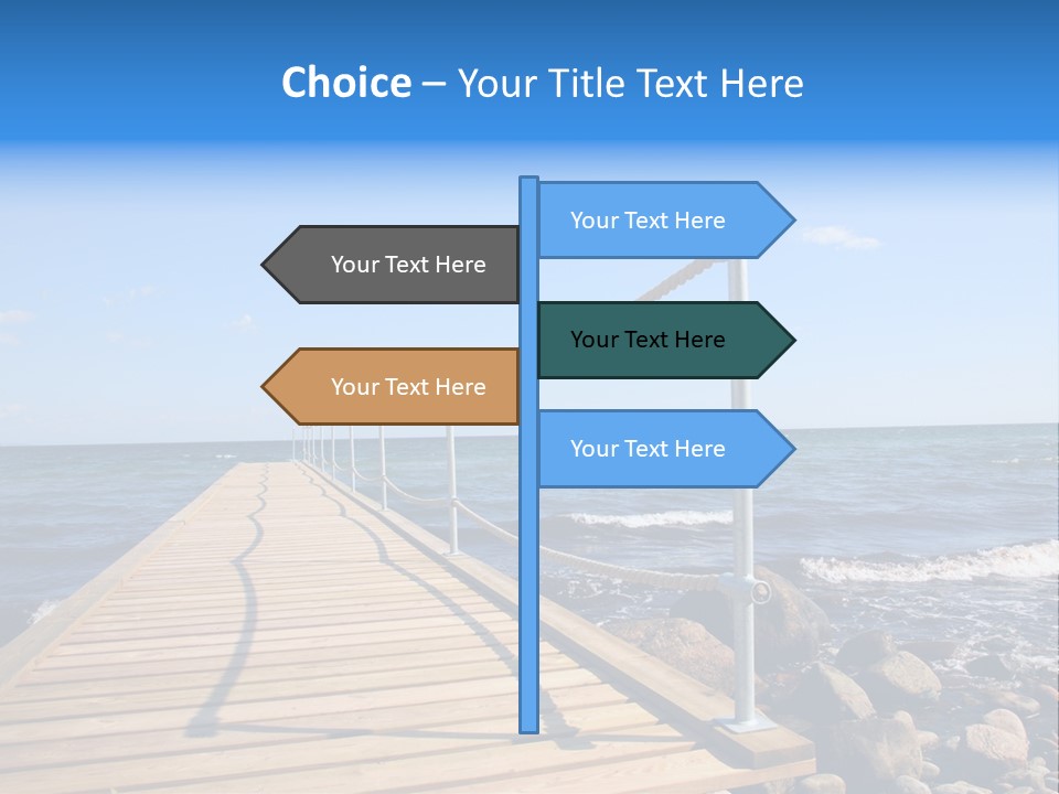 Bathing Jetty PowerPoint Template