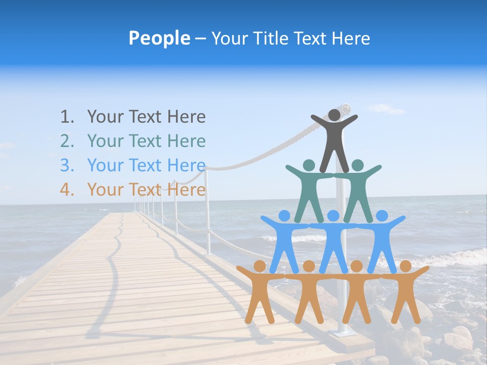 Bathing Jetty PowerPoint Template
