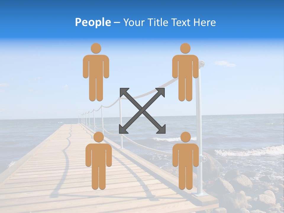 Bathing Jetty PowerPoint Template