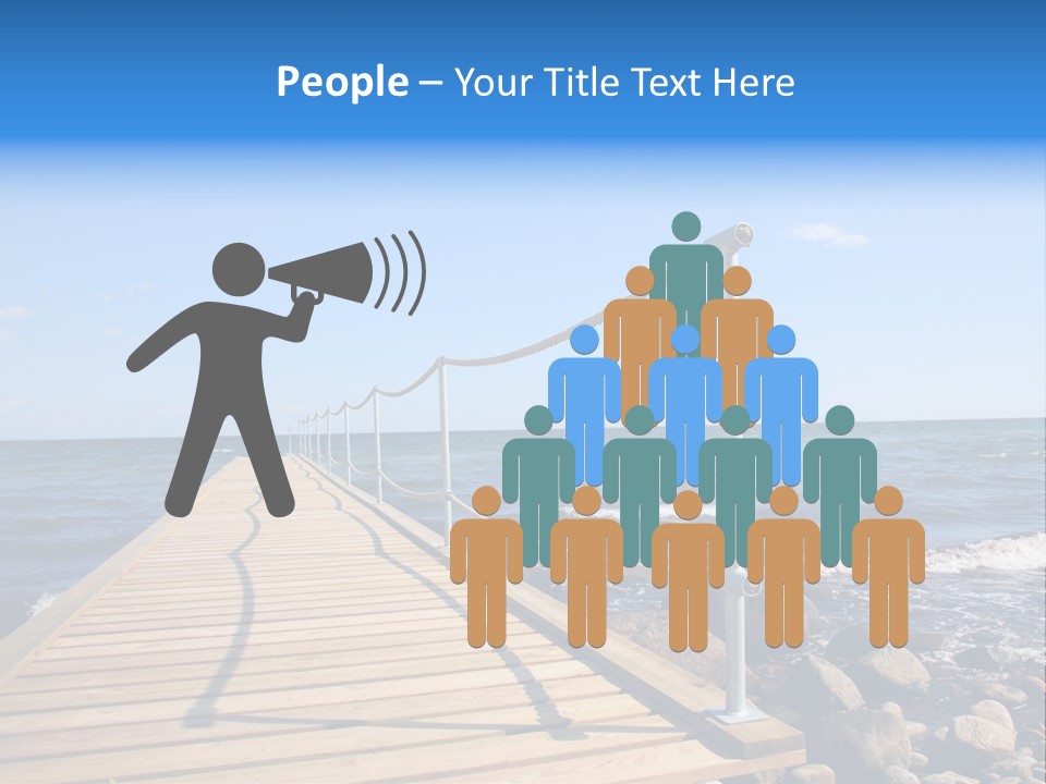 Bathing Jetty PowerPoint Template