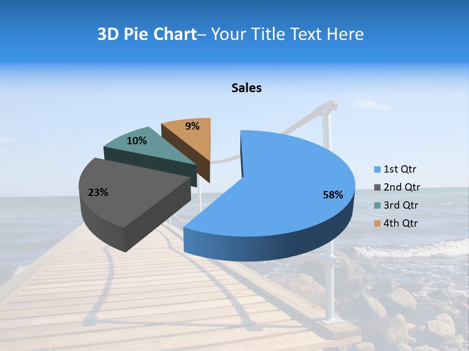 Bathing Jetty PowerPoint Template