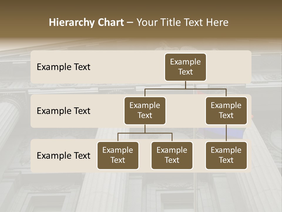 Lesbian, Gay, Bisexual, And Transgender Pride Flag Flying Outside A Government Building PowerPoint Template