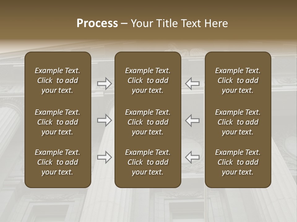 Lesbian, Gay, Bisexual, And Transgender Pride Flag Flying Outside A Government Building PowerPoint Template