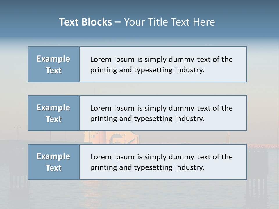 Lighthouse PowerPoint Template