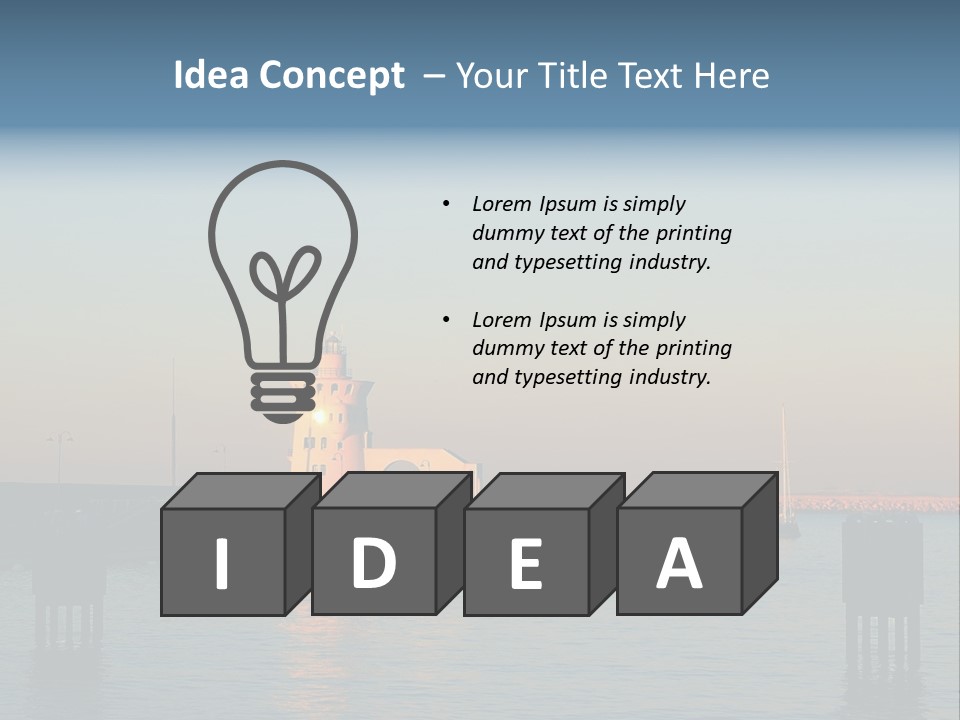 Lighthouse PowerPoint Template