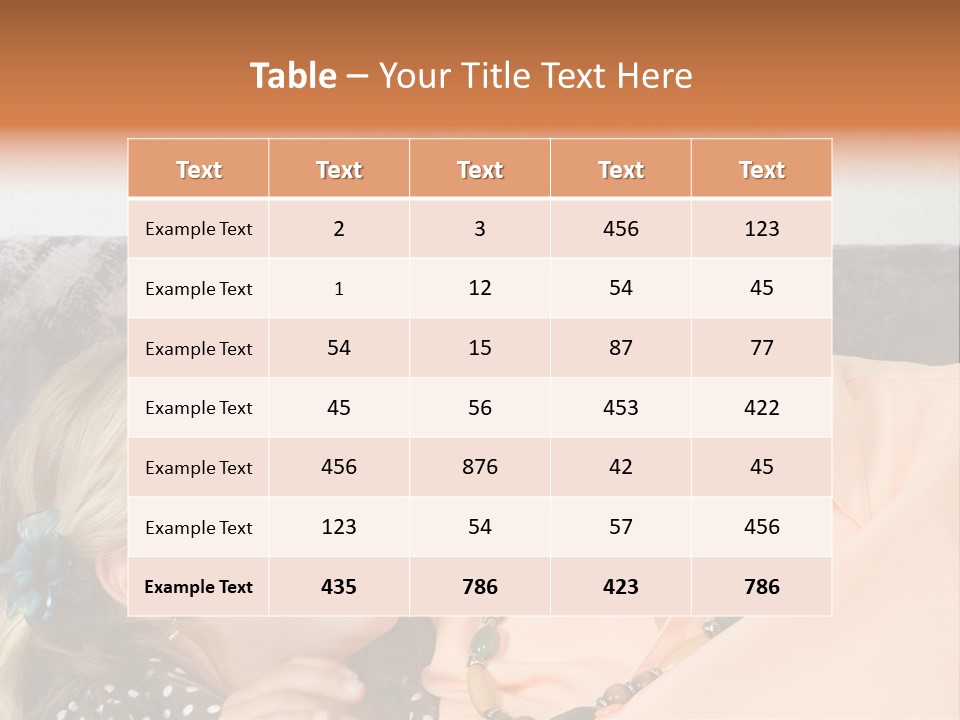 A Little Girl With Is Laughing With Her Great-Grandmother PowerPoint Template