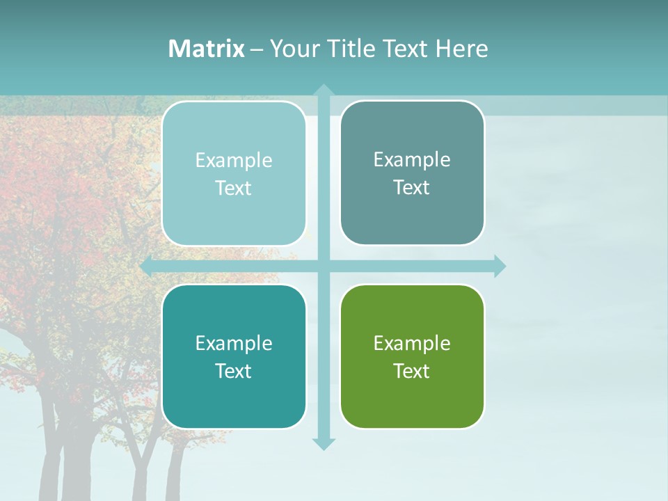 Autumn Scenery PowerPoint Template