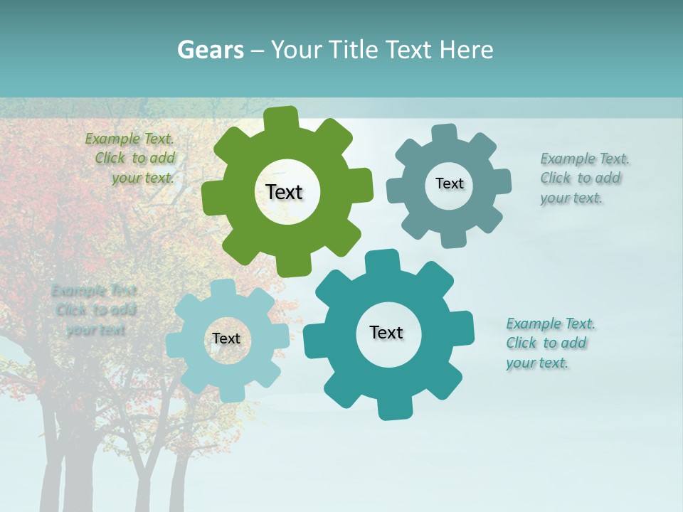 Autumn Scenery PowerPoint Template