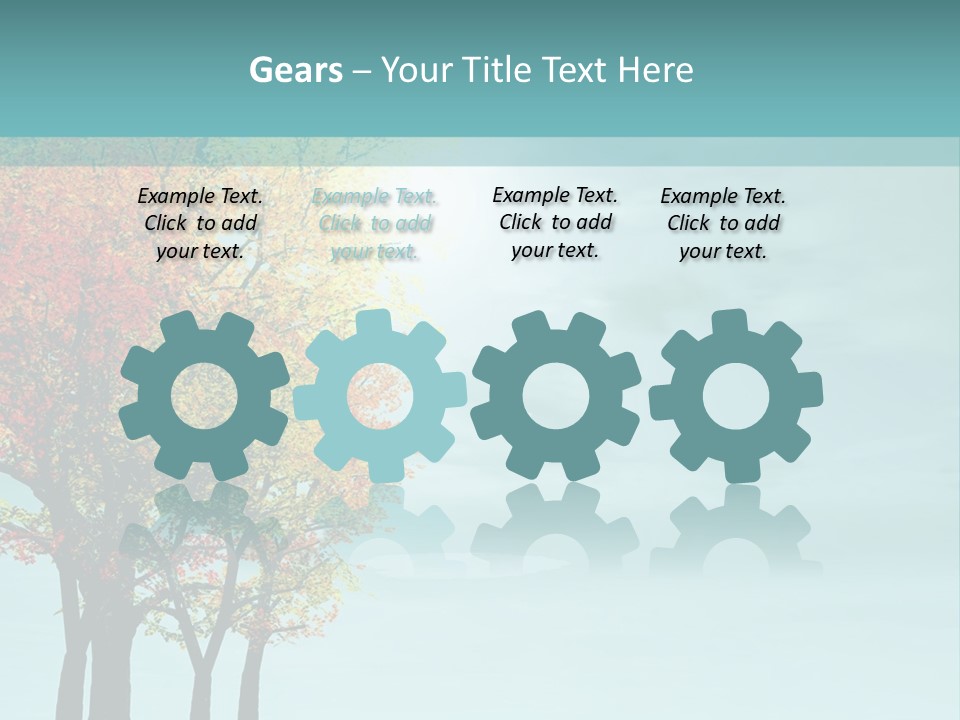 Autumn Scenery PowerPoint Template