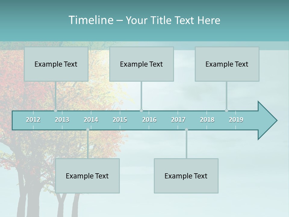 Autumn Scenery PowerPoint Template