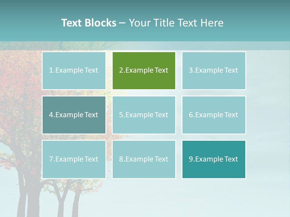 Autumn Scenery PowerPoint Template