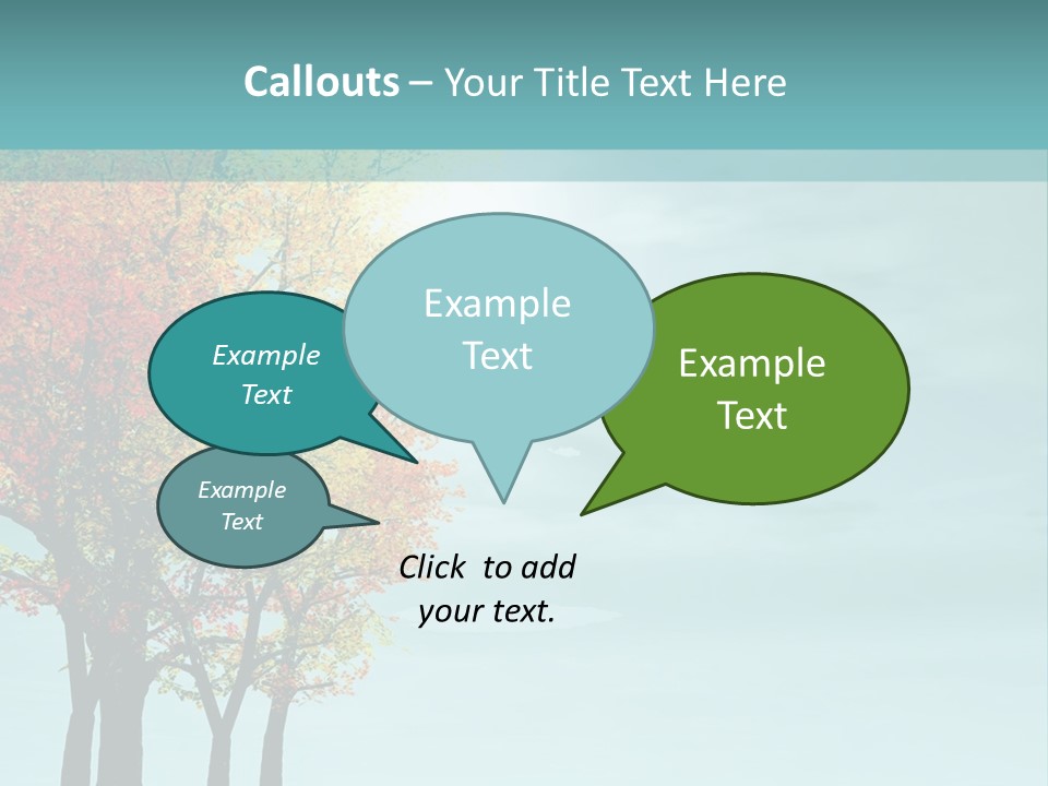 Autumn Scenery PowerPoint Template