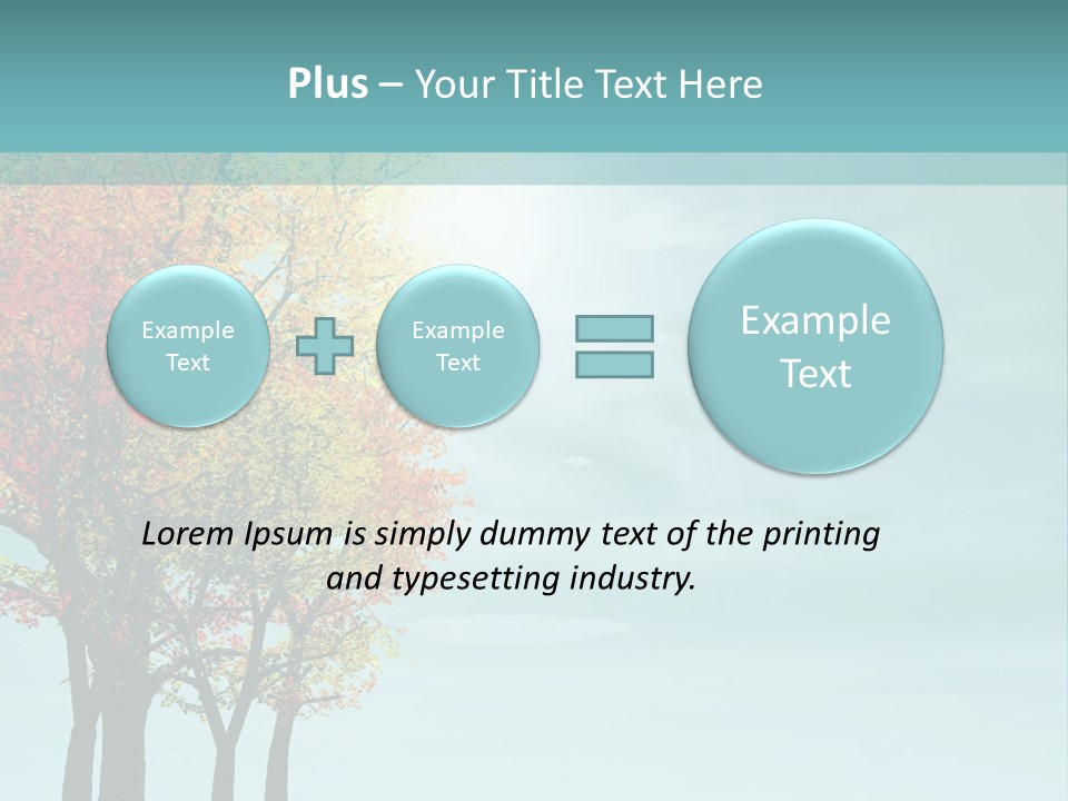 Autumn Scenery PowerPoint Template