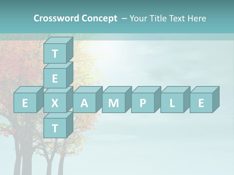 Autumn Scenery PowerPoint Template