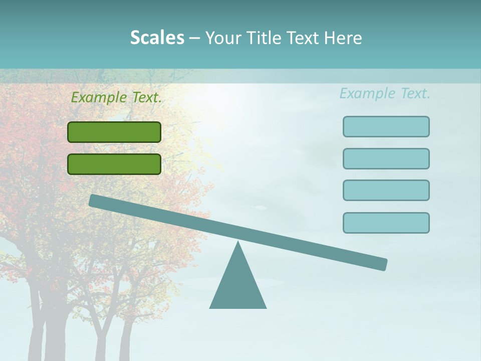 Autumn Scenery PowerPoint Template