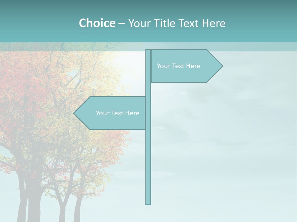 Autumn Scenery PowerPoint Template