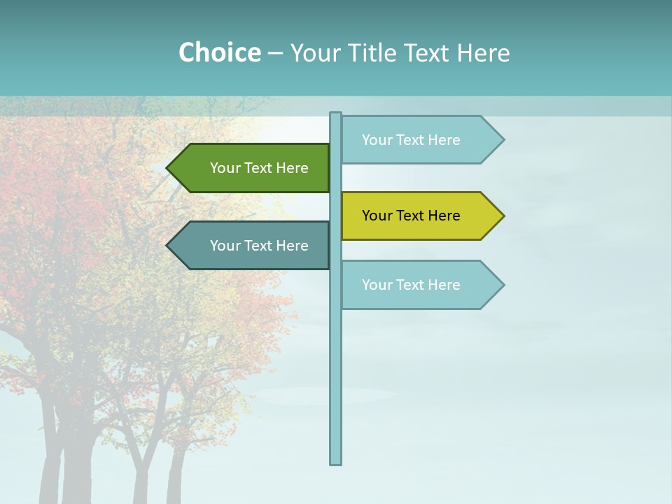 Autumn Scenery PowerPoint Template
