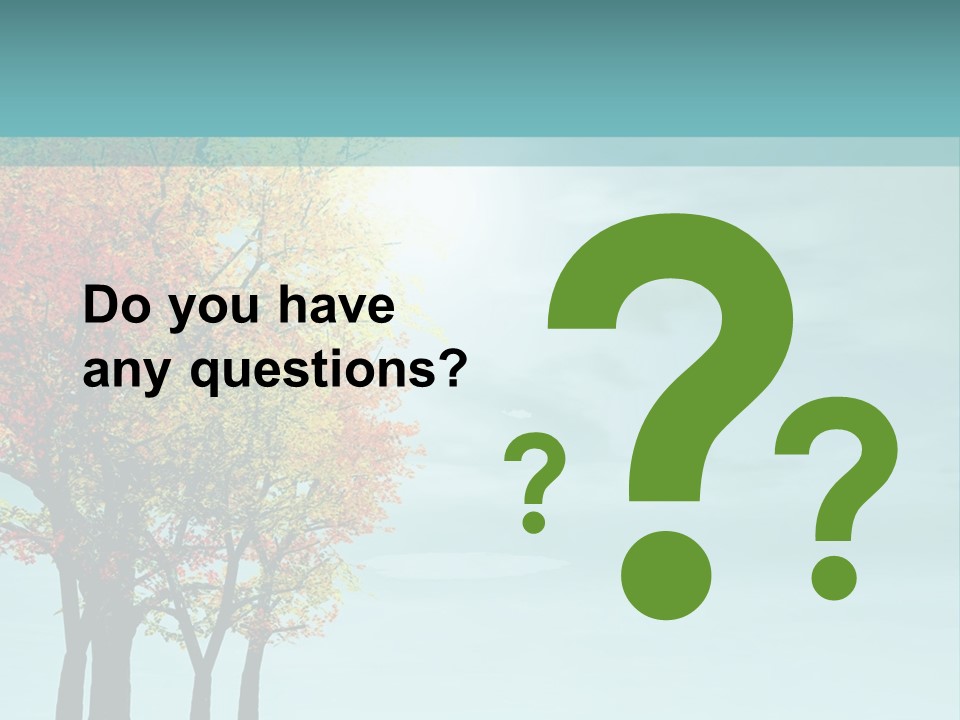 Autumn Scenery PowerPoint Template