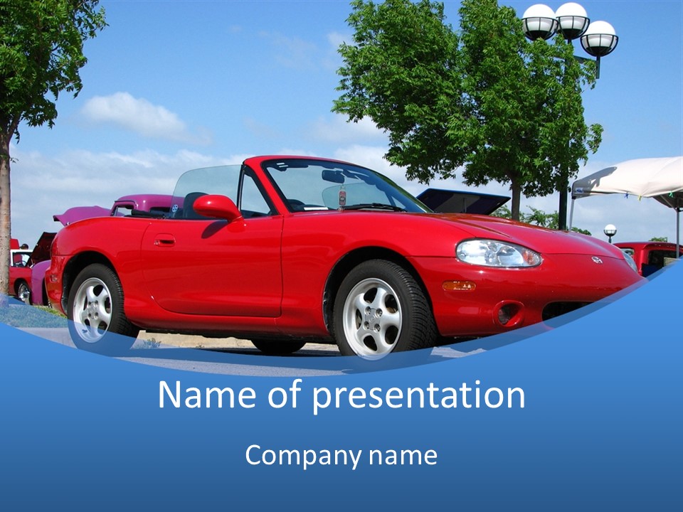 Mazda Miata PowerPoint Template