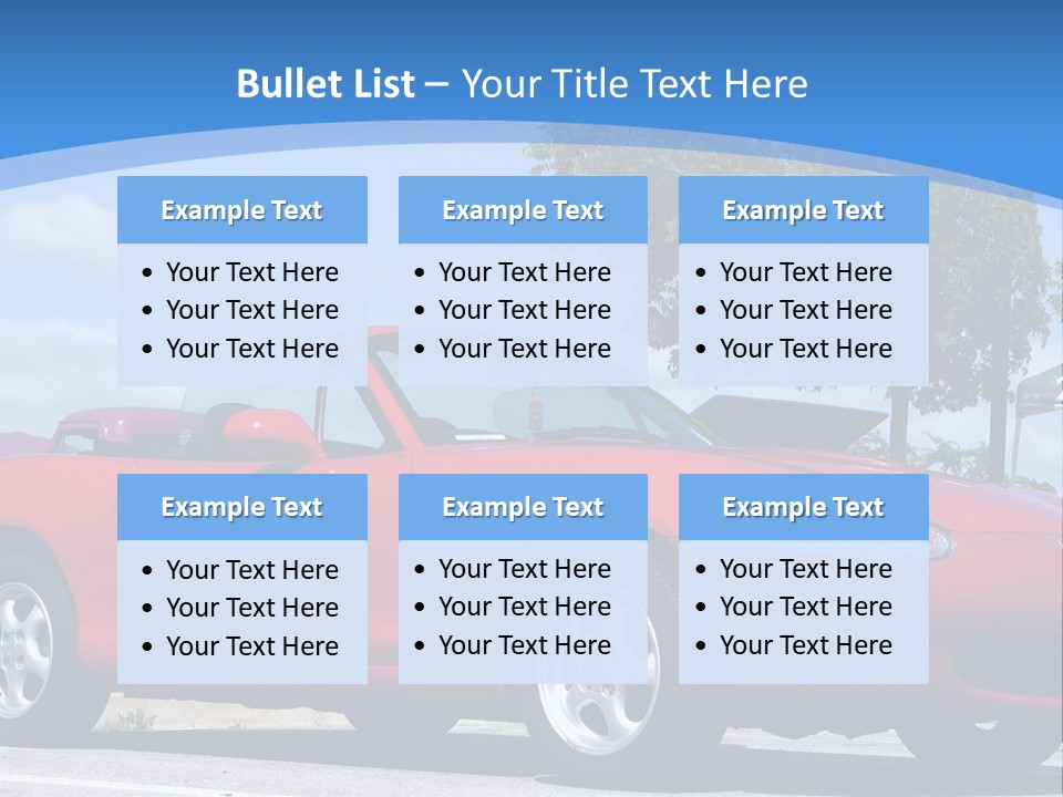 Mazda Miata PowerPoint Template