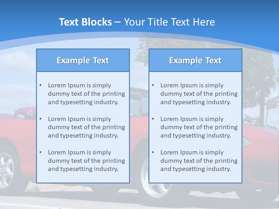 Mazda Miata PowerPoint Template