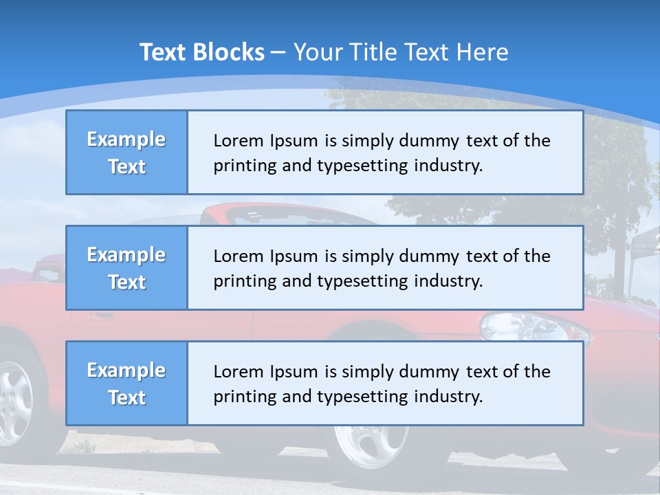 Mazda Miata PowerPoint Template
