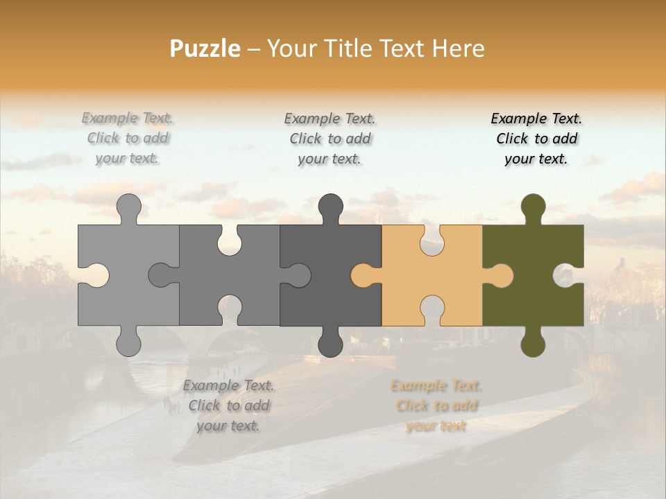 Isola Tiberina Island Of Tiberium In Rome PowerPoint Template