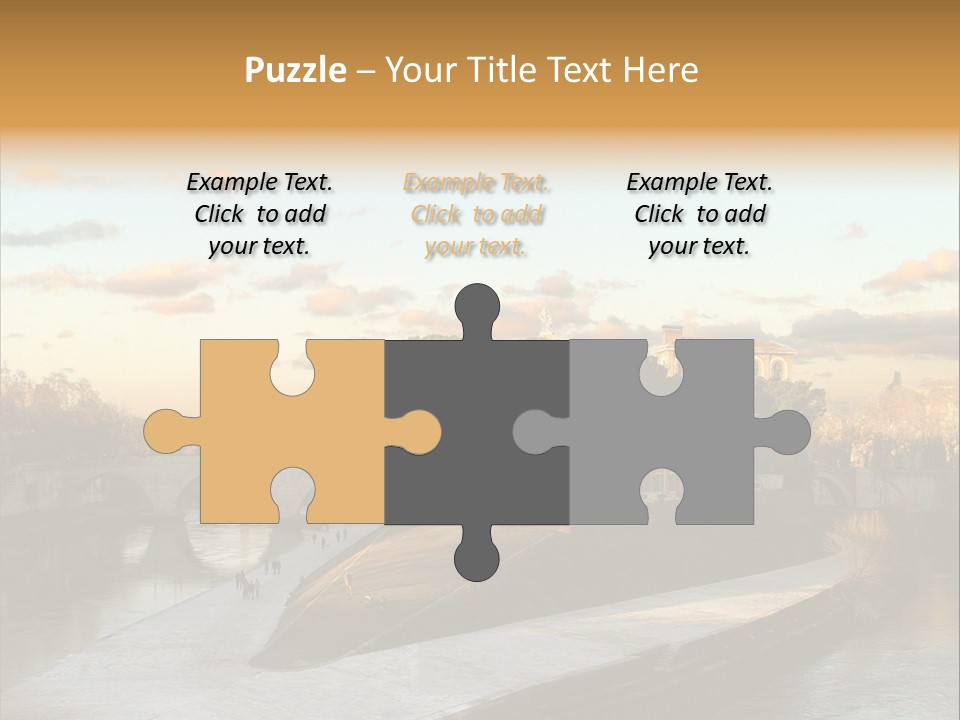 Isola Tiberina Island Of Tiberium In Rome PowerPoint Template