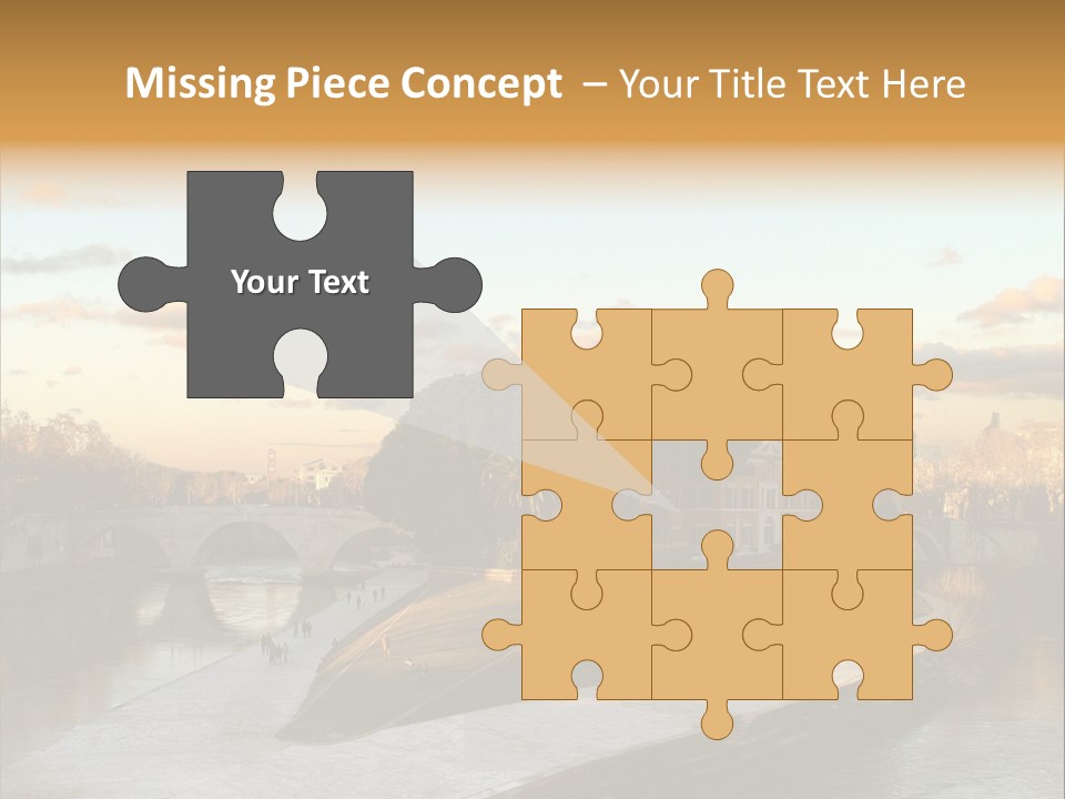 Isola Tiberina Island Of Tiberium In Rome PowerPoint Template