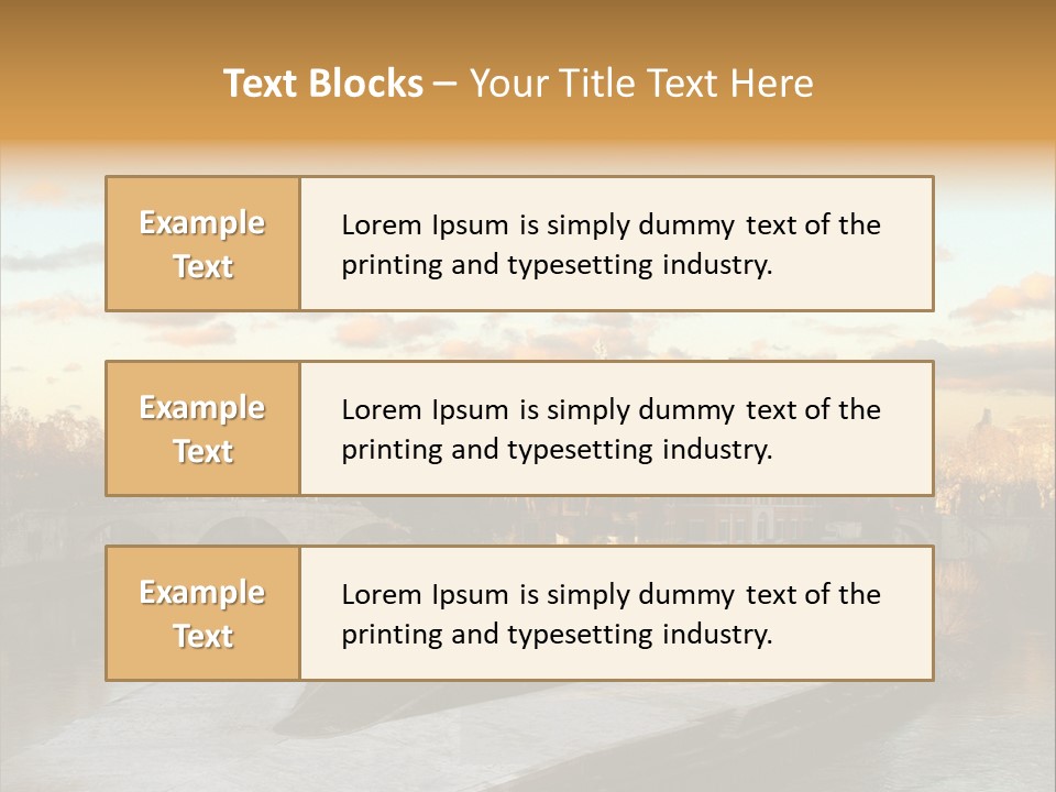Isola Tiberina Island Of Tiberium In Rome PowerPoint Template