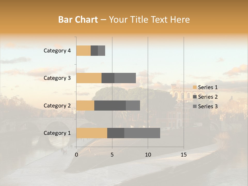 Isola Tiberina Island Of Tiberium In Rome PowerPoint Template