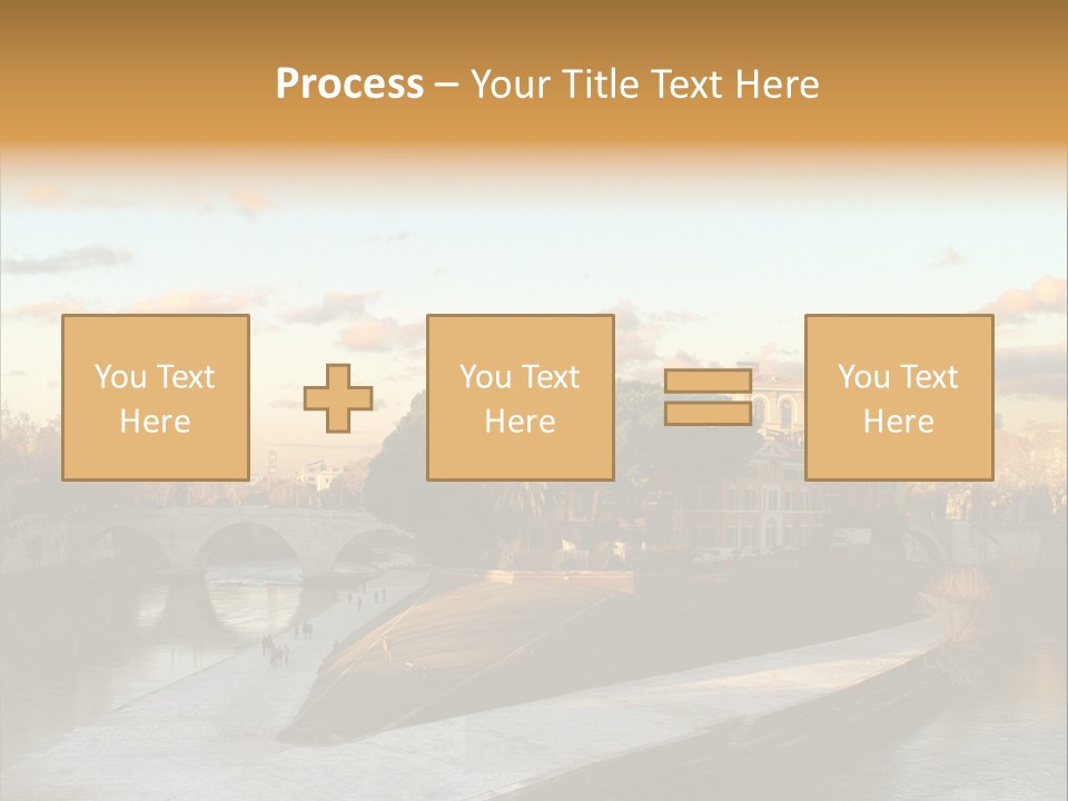 Isola Tiberina Island Of Tiberium In Rome PowerPoint Template