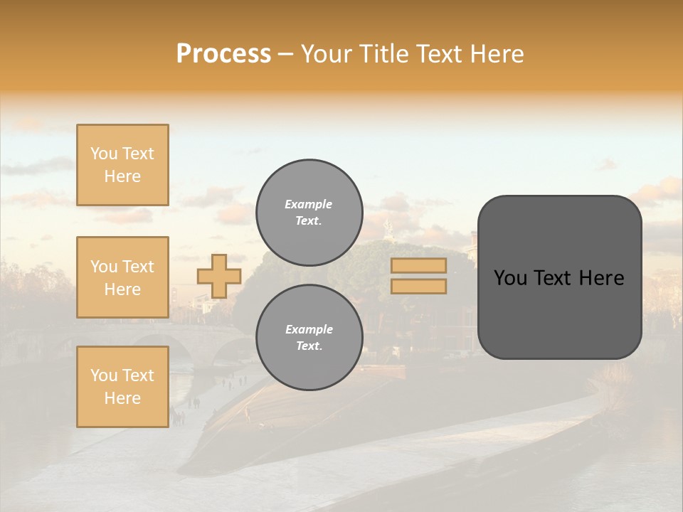 Isola Tiberina Island Of Tiberium In Rome PowerPoint Template